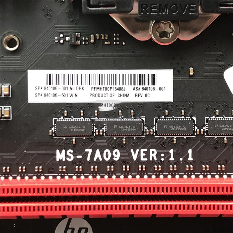 Preise Original Desktop-Motherboard Für HP Omen X 900-080NA MS-7A09 1151 VER: 1,1 840106-001 840106-601 Vollständig Getestet