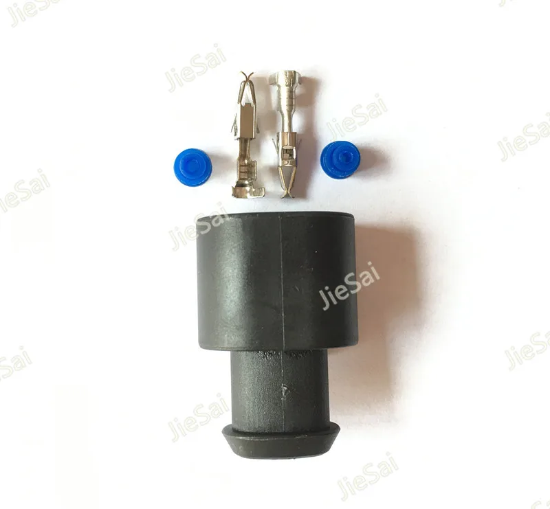 2-контактный автомобильный разъем водонепроницаемая штепсельная Вилка для VW Audi