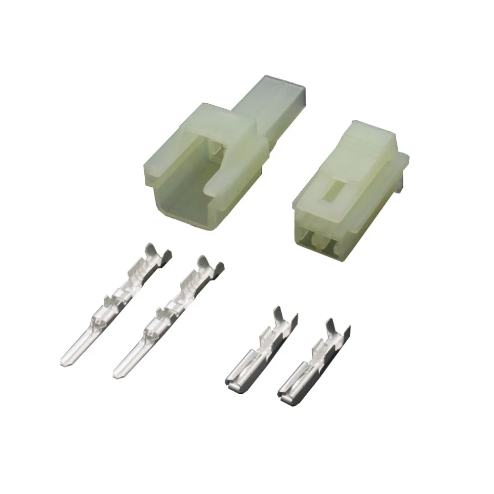 2 Pin автомобильного разъема куртка и страховочным поводком разъем автомобильной