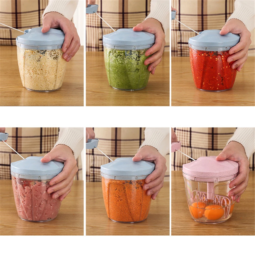 Новинка измельчитель для пищевых продуктов мясорубка чеснока овощей ручной