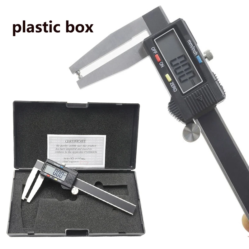 0 100 мм Нержавеющая сталь цифровой штангенциркуль тормозной диск Тормозной