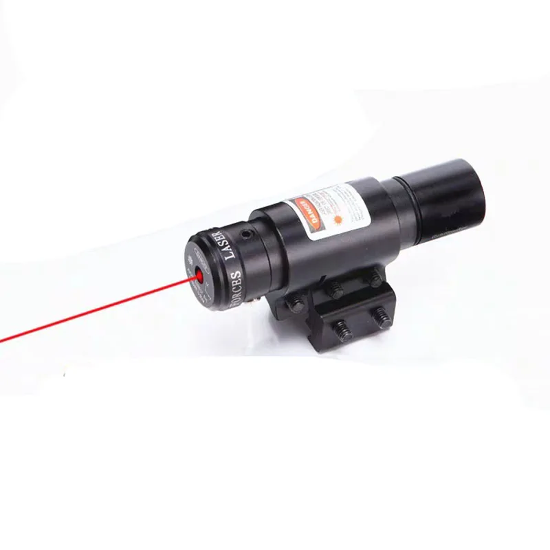 Тактический мини красный точечный лазерный прицел Вивер Пикатинни Крепление