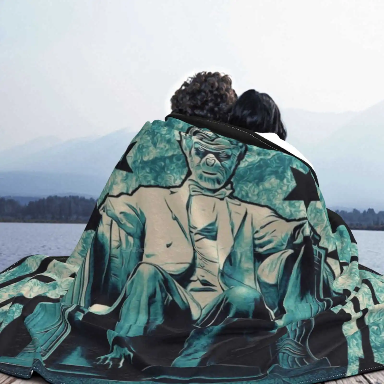 Новая модная мягкая теплая подстилка с принтом по низкой цене |