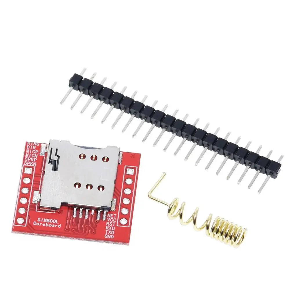 1 шт. ShengYang маленький SIM800L GPRS GSM модуль карта MicroSIM Core BOard Quad-band ttl последовательный порт