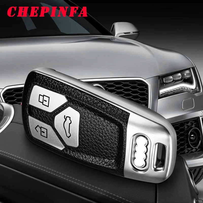 ТПУ чехол для ключей автомобиля полное покрытие защитный AUDI A4 A4L A5 Q5 Q7 TT B9 TTS 8S S4 S5 RS