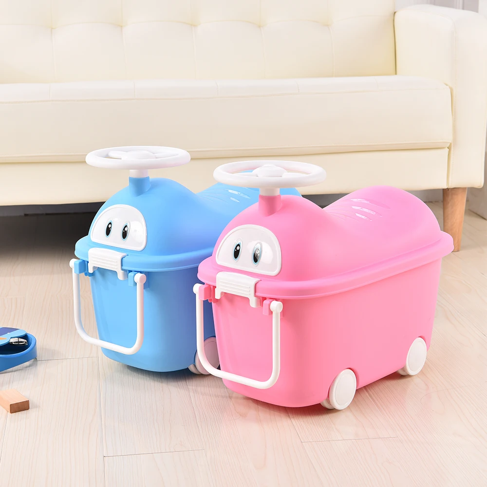 Детская большая коробка для игрушек ящик пластиковых хранилище малышей