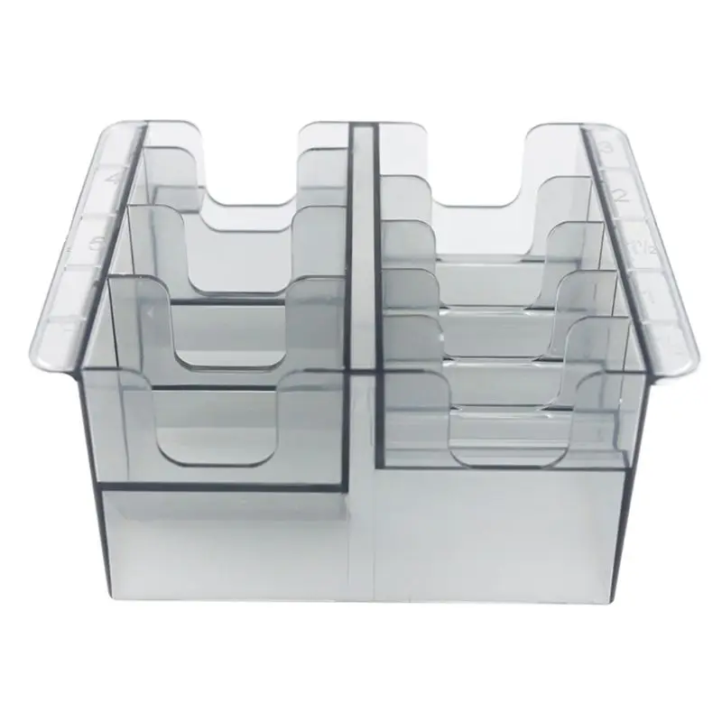 

New Guide Limit Comb Storage Box Hair Clipper Rack Organizer Case Salon Barber Tool