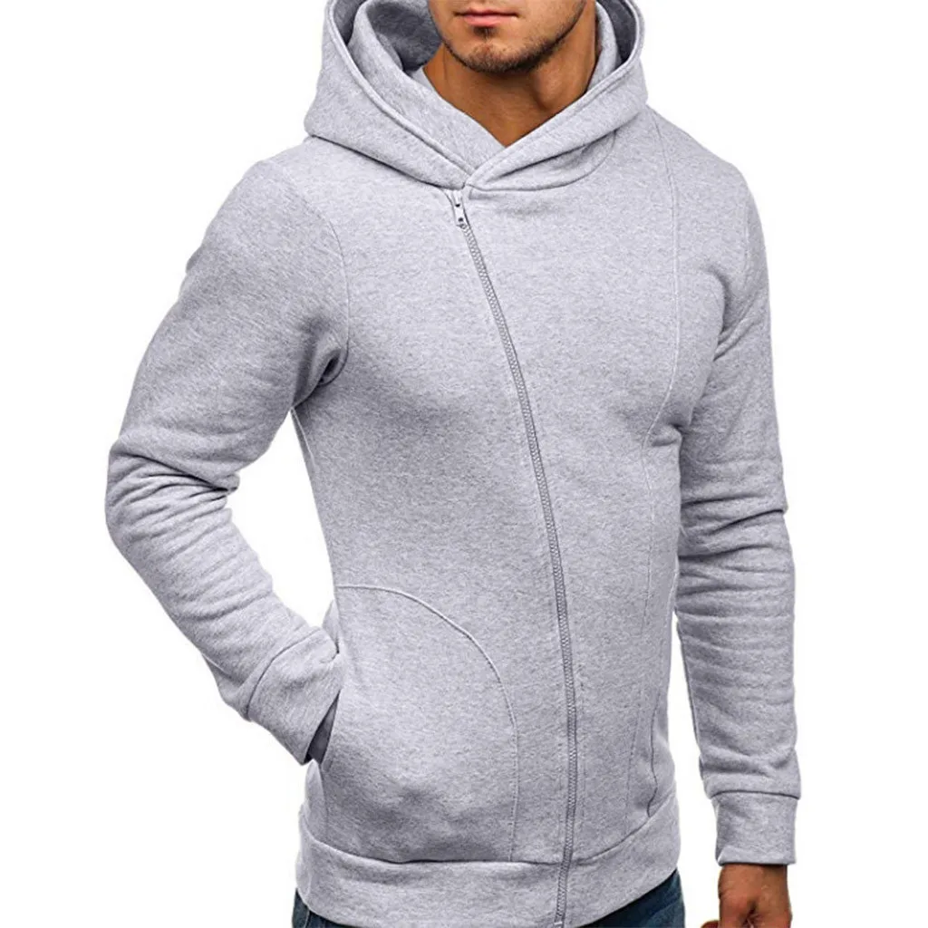 Для мужчин пальто с длинными рукавами осень зима Повседневная Толстовка худи