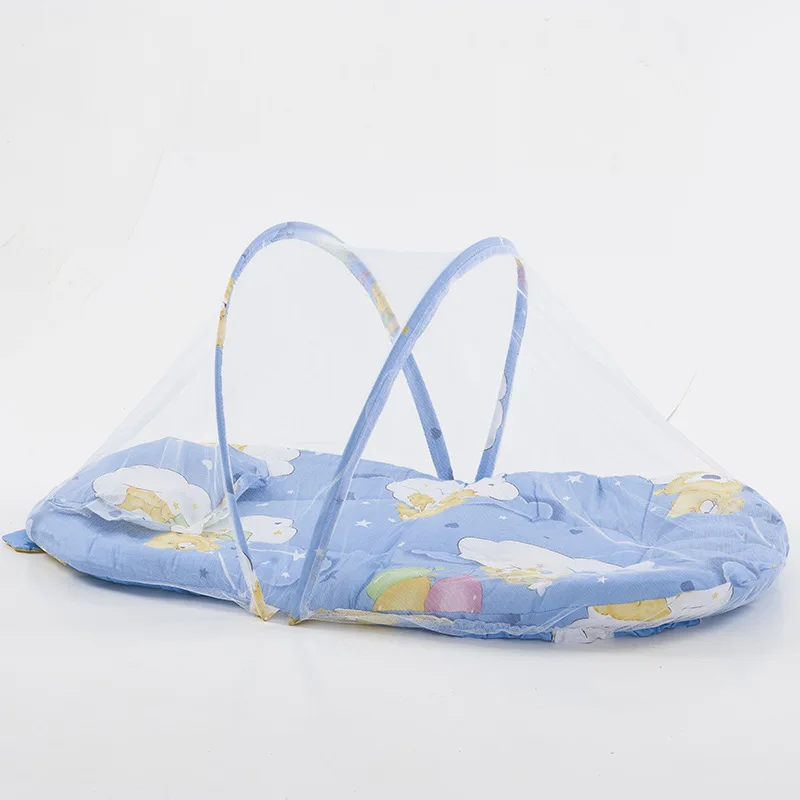 Складная детская кровать из полиэстера москитная сетка Юрта кроватка палатка