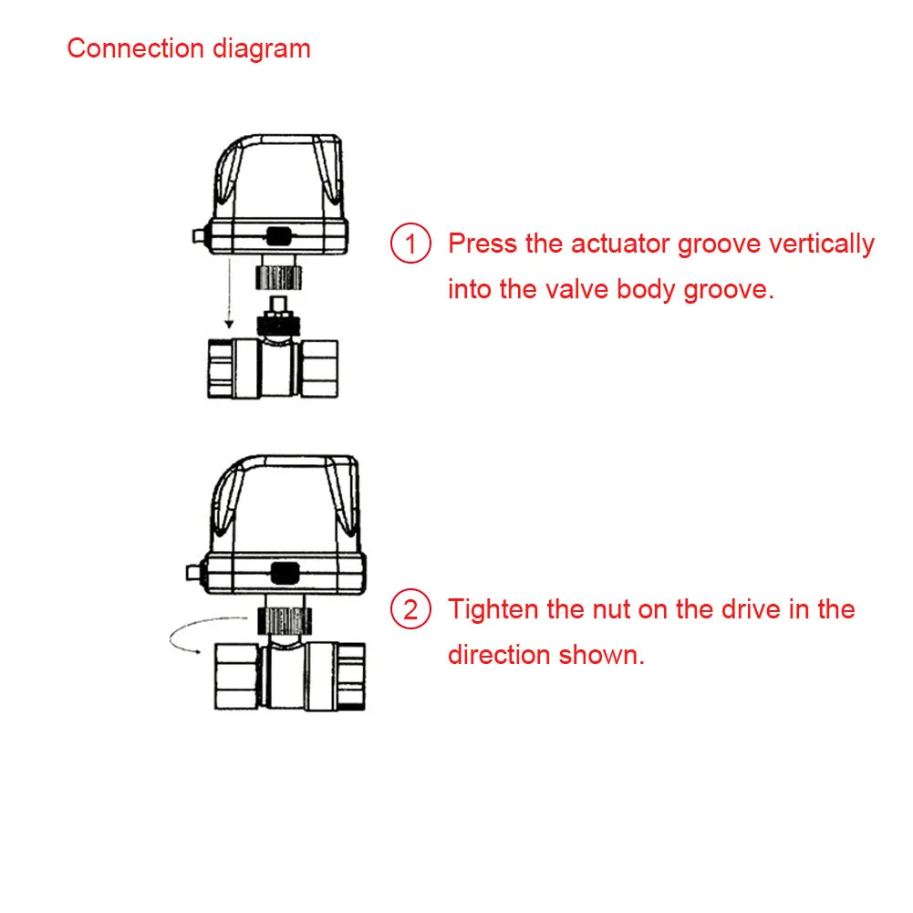 220В Электрический шаровой кран латунь моторизованный двухсторонний прочный