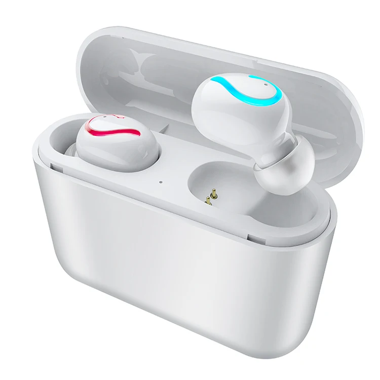 Беспроводная bluetooth-гарнитура с микрофоном, стерео спортивные наушники в ухо, TWS 5,0, спортивные наушники для бега, наушники с зарядным устройством