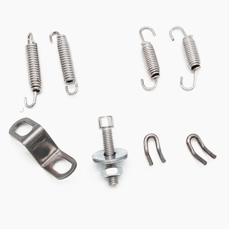 1 комплект аксессуары для мотоцикла глушитель выхлопной трубы с пружиной