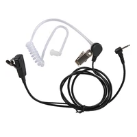 2 5mm fbi air tube earpiece headset ptt mic for motorola walkie talkie talkabout radio tlkr t60 t80 t3 t5 t7