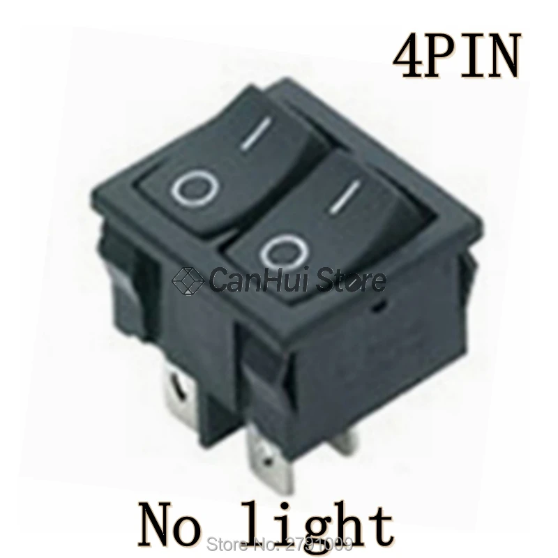 

KCD9 4PIN 6PIN 16A 250V 20A 125V двойной переключатель светильник ВКЛ-ВЫКЛ KCD6 лодочный переключатель питания Электрический обогреватель двойной тип корабля