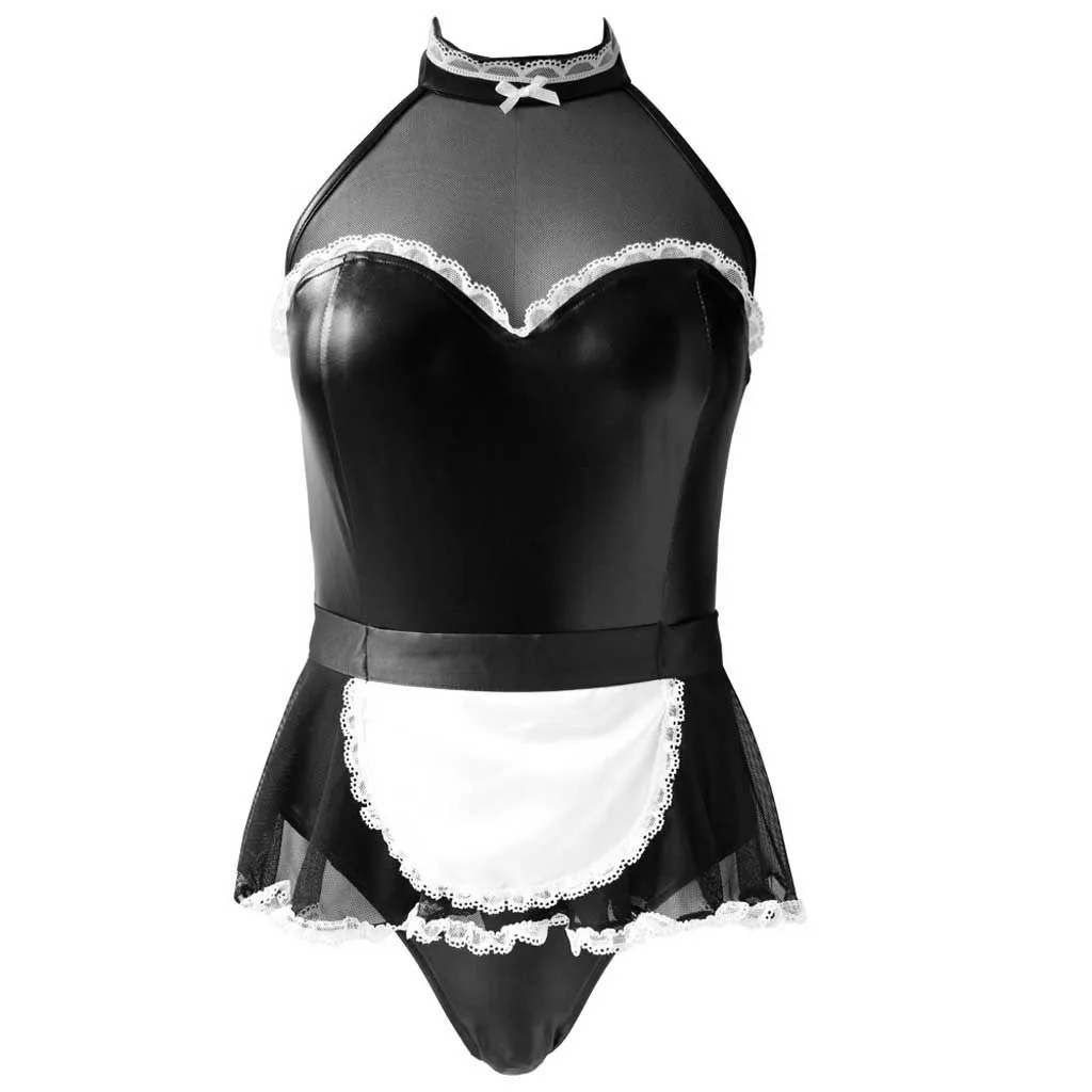 

Women's Underwear Sexy Lingerie Lace Women Pajamas Bowknot Sleepwear See Through Female Clothes nightie Women Clothes