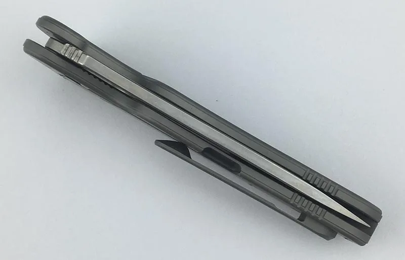 LEMIFSHE Maker 3 керамические шарикоподшипники раскладушка складной нож S35vn TC4 титановая ручка Походный карманный нож для охоты инструмент