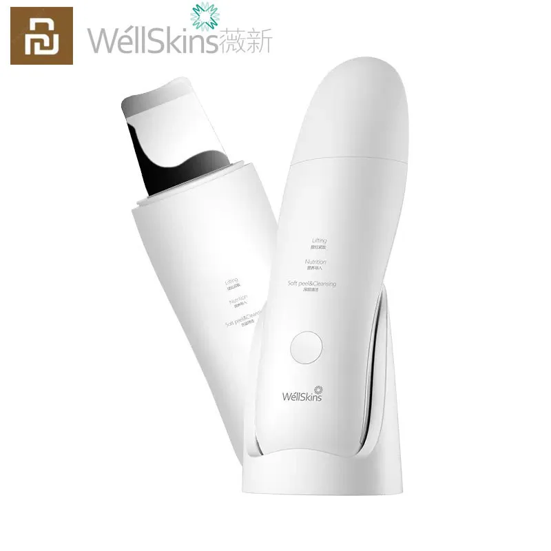 Ультразвуковой скребок для кожи лица Youpin Wellskins глубокое очищение удаление угрей
