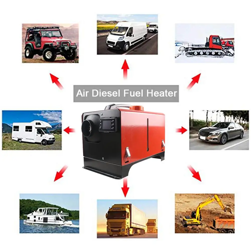 5KW Air Heater 12V 24V Parking Fuel Diesel Low Noise Compact Warm Blower For Cars Trucks Ships |