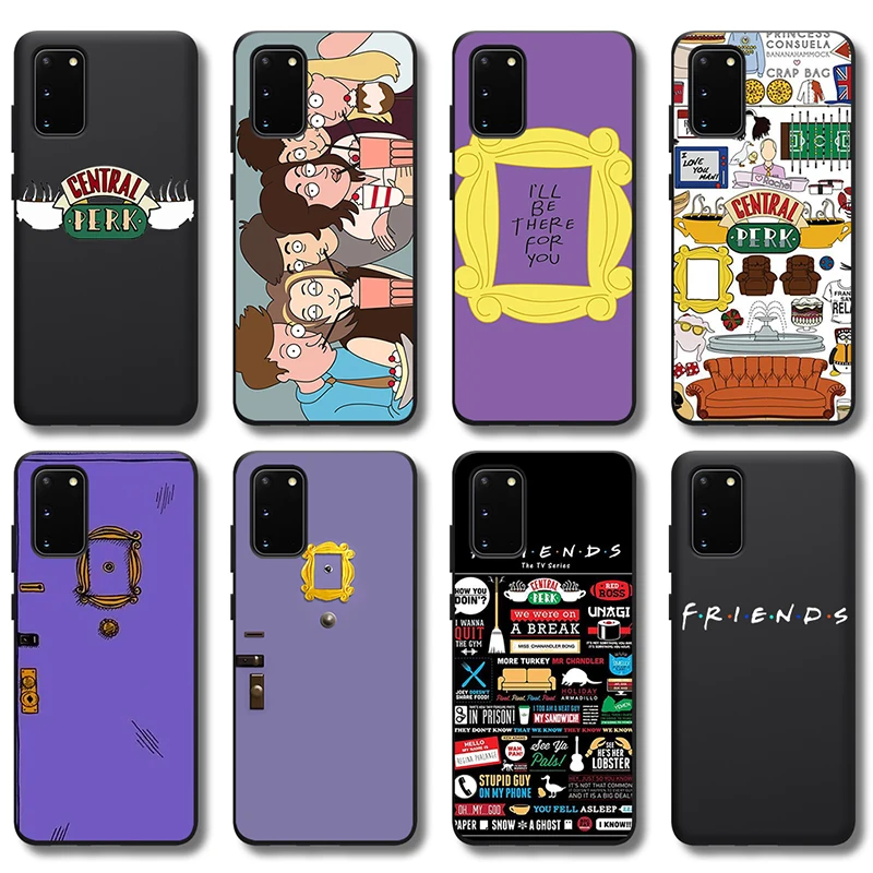 Чехол для телефона друзья Samsung Galaxy S21 A51 A50 A71 S20 A21S A12 A52 A72 A70 S10 S9 S8 S10e FE Note 20 10 Lite Plus Ultra