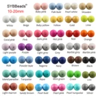 100 шт.лот Детские бусины для прорезывания зубовBPA бесплатно пищевые силиконовые бусины для прорезывания зубов Бесплатная доставка