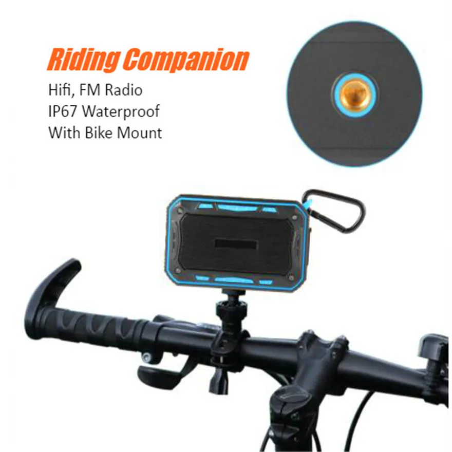 Велосипедное крепление радио Bluetooth динамик коробка для велосипеда Велоспорт