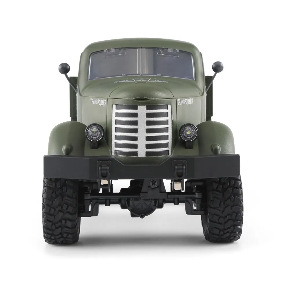 JJRC Q60 / Q61 1/16 RC грузовик 2 4G 6WD/ 4WD внедорожный гусеничный военный армейский