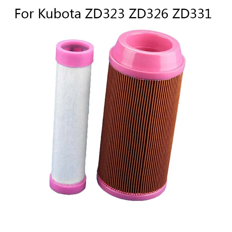 2 шт. комплект Воздушный фильтр для Kubota ZD323 ZD326 ZD331 нулевой поворот газонокосилки