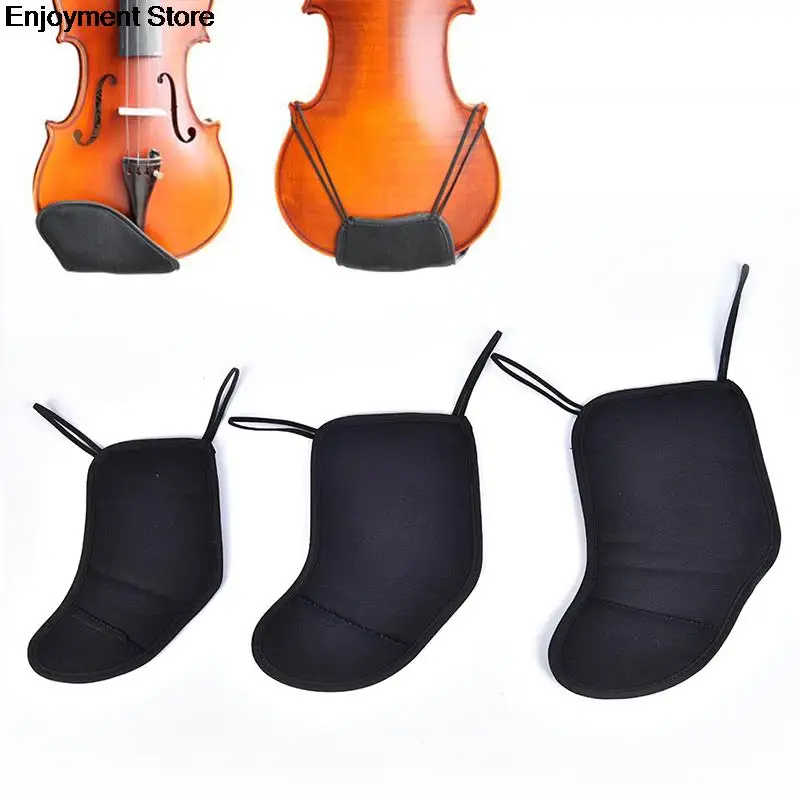 

NEW Violin Chin Shoulder Rest Soft Cotton Pad Sponge Cover Protector for 1/8 1/21/4 4/43/4 Bridge Type Violin Fiddle Accessories
