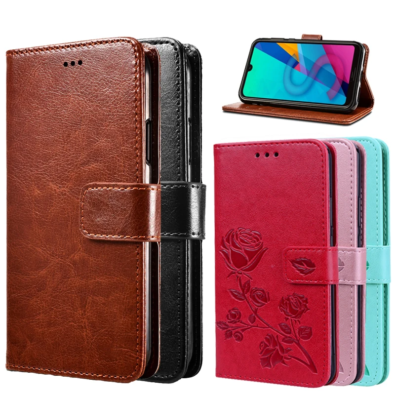 Чехол Кошелек для Sharp Aquos Sense3 lite базовый кожаный чехол телефона защитный Sense 3 Basic