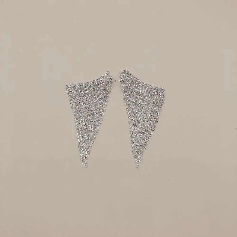 Лидер продаж женские серьги простые модные геометрические Треугольные