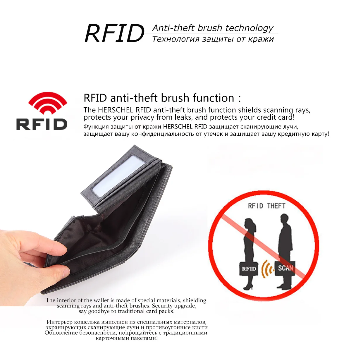 GENODERN, Новое поступление, RFID, короткий кошелек для мужчин, с карманом для монет, натуральная кожа, мужские кошельки, двойные, мужской кошелек, мужской кошелек