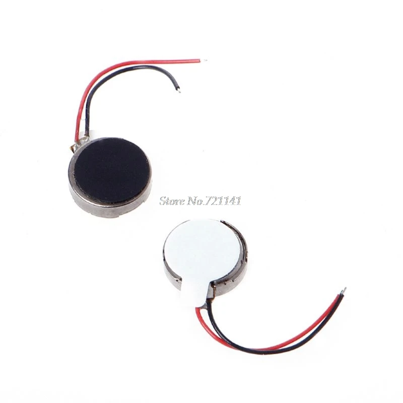 10 шт. Вибрационный двигатель Micro DC 10*30 DC3V 60 мА 10000 об/мин 1030 плоский вибрирующий с