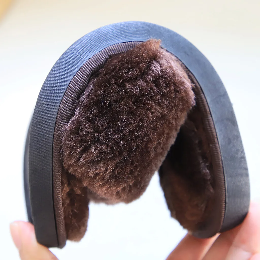 Тапочки для малышей детская теплая Домашняя обувь детские мальчиков и девочек