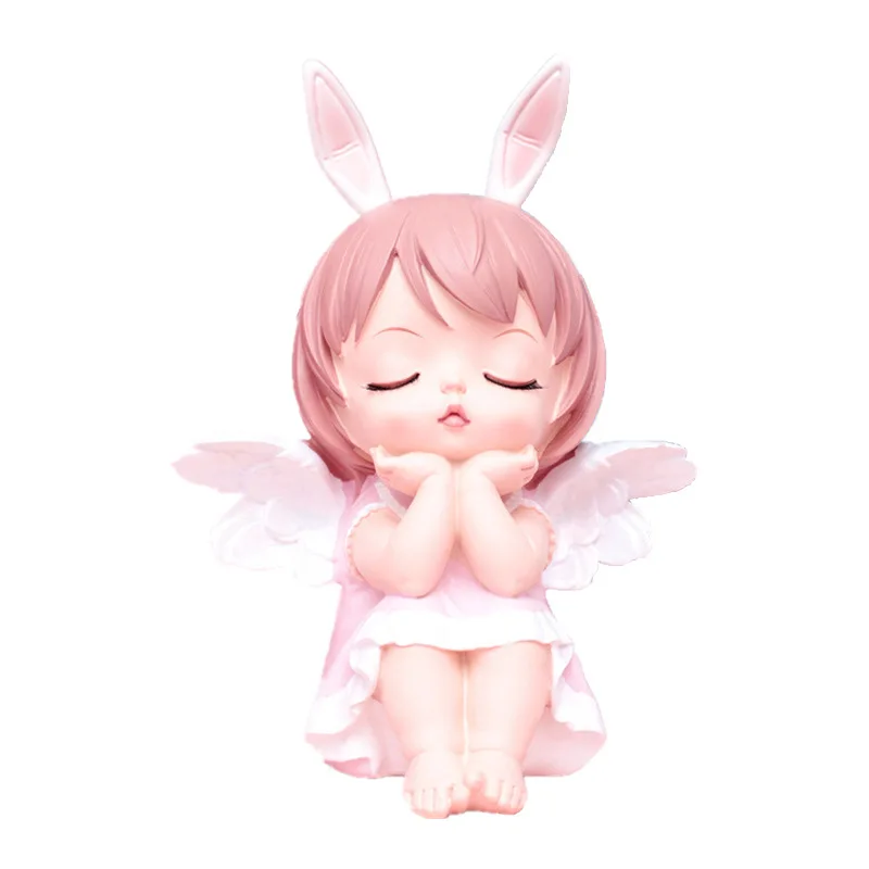 

2021 New Creative Annie Baby Angel Girl Decoration Ornaments Night Light Cake Ornaments Car Accessories Ornaments Xmas Gift