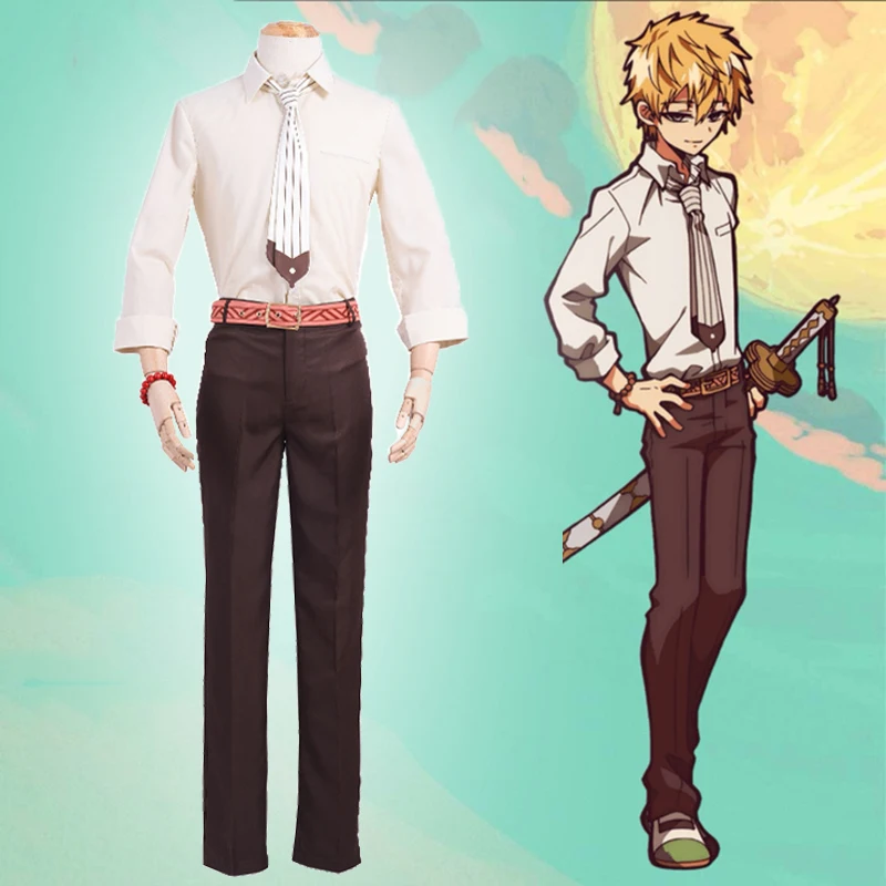 Аниме Комикс унитаз обтягивающий Hanako Kun косплей костюмы Minamoto Teru костюм униформа