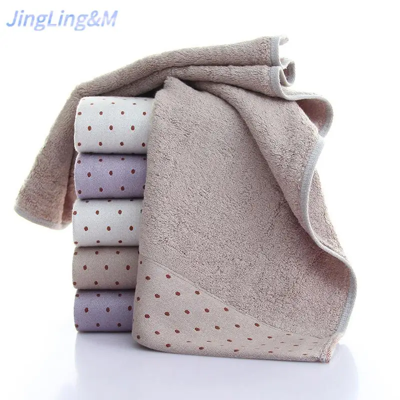 Высококачественное полотенце из бамбукового махрового полотна, плотное, мягкое и впитывающее, для взрослых, домашнего использования, для лица, подходит для дома, гостиницы, подарка, 33x75 см.