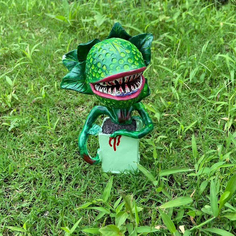 Реплика цветов пиранхи 2021 реквизит для фильма украшения из смолы маленький