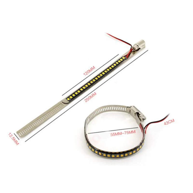 1 шт. мотоциклетный сигнальный светильник передняя подвеска светодиодный сигнал