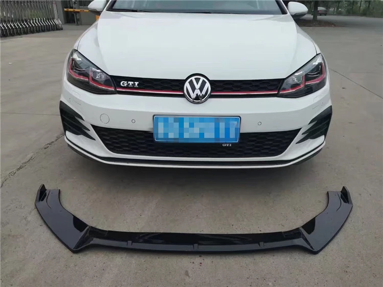 Защитный диффузор для заднего бампера GOLF 7 G TI ABS 2018 5 комплект корпуса бампер