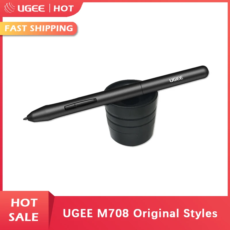 

Ugee Original Digital Graphics Tablet M708 8192 level Pen battry free Stylus PN01 for Graphics Drawing tablet Ugee m708