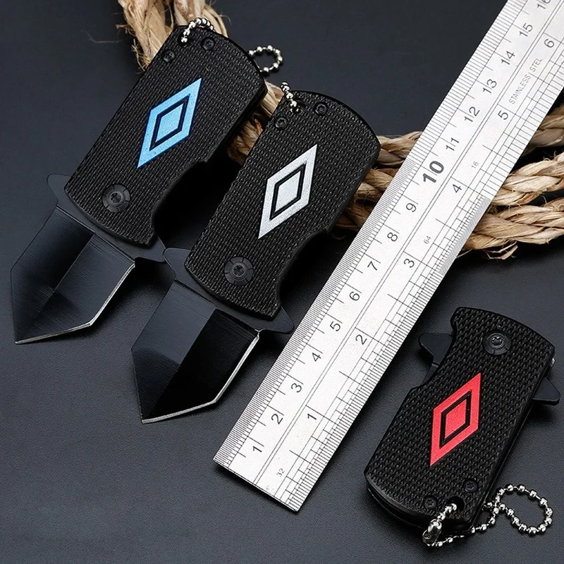 

Field Survival Multifunctional Hunting Knife Self-defense Outdoor Edc Small Folding Knife Cute Pocket Knife Gadgets for Men