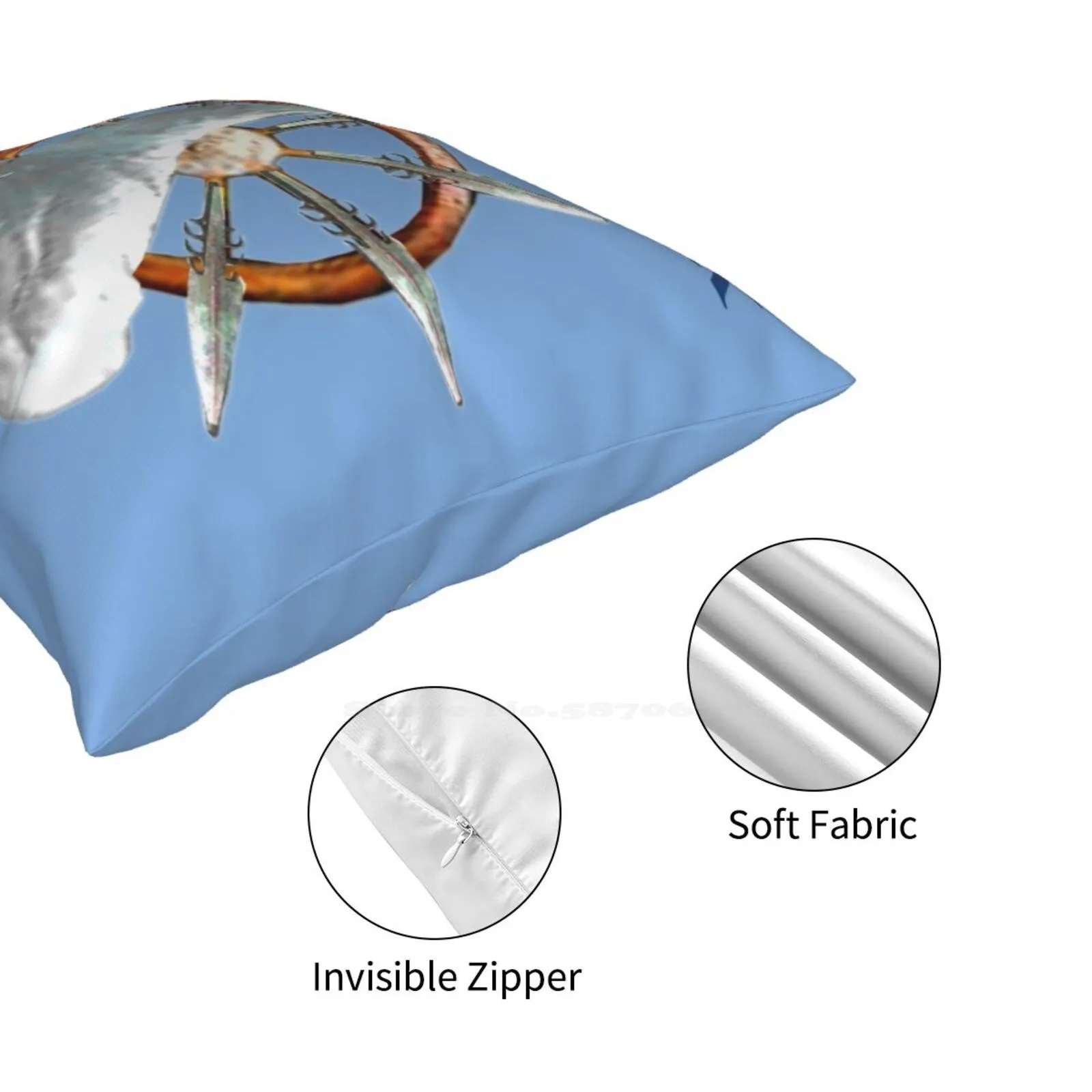 Наволочка для подушки Moby члена искусственная кожа наволочка Melville литература