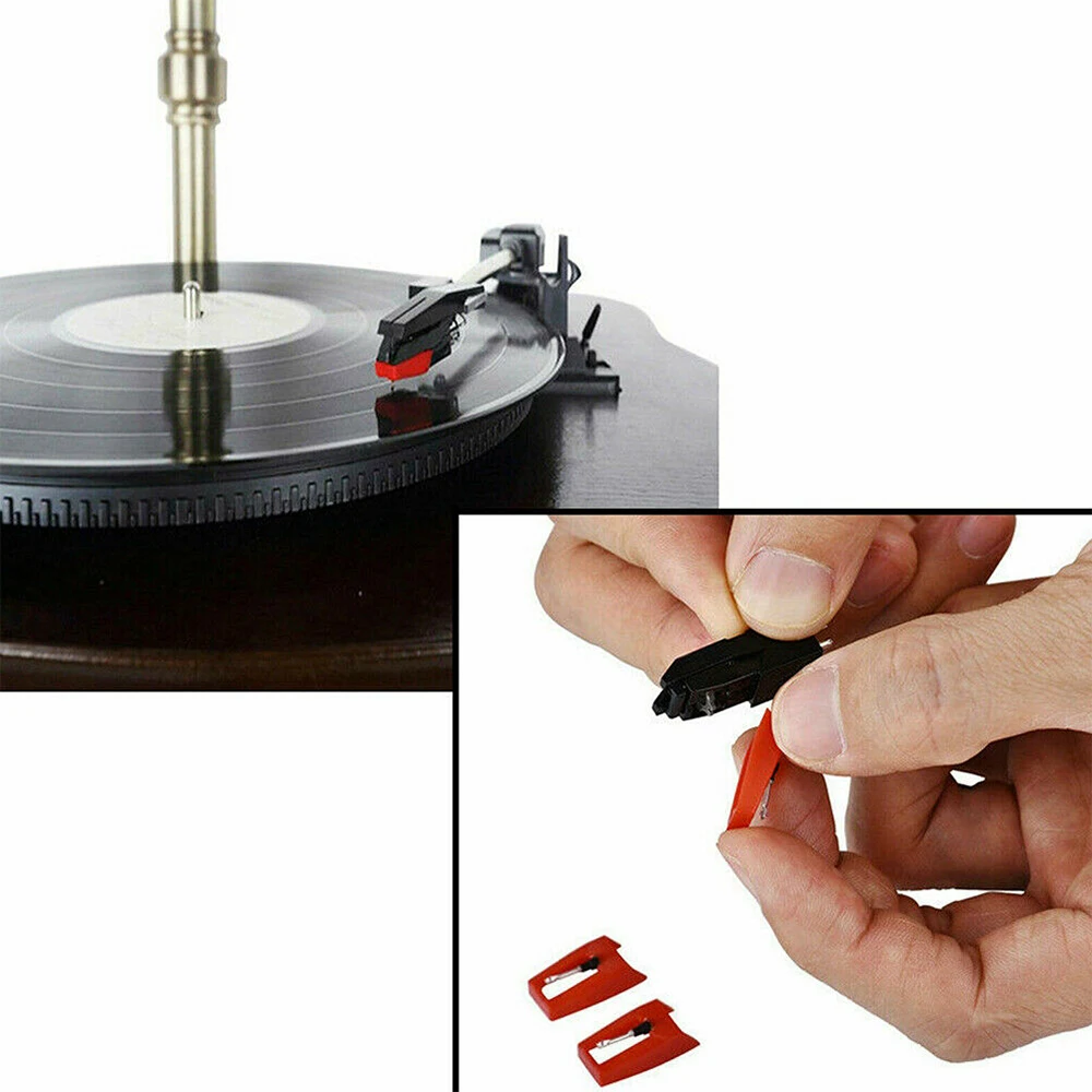 3 шт алмазные сменный стилус проигрыватель иглы для LP Виниловый грампластинок