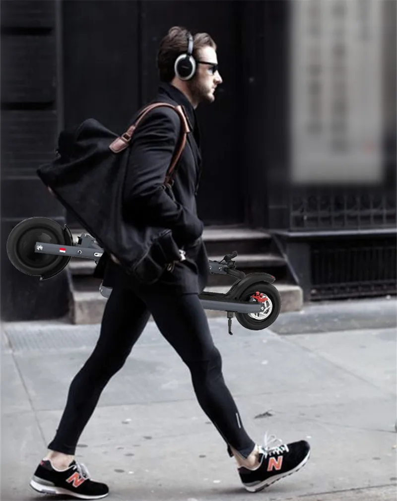 Самокат для взрослых с двумя колесами электрические скутеры 8 5 дюймов 300 Вт