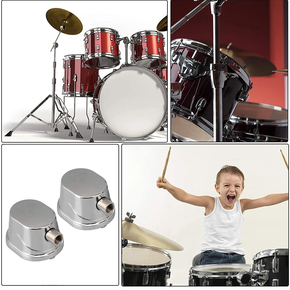 

5PCS Professional Single End Drum Lugs Alloy Drum Kit Single End Drum Percussion Accessory Replacement Drum Set Accessories