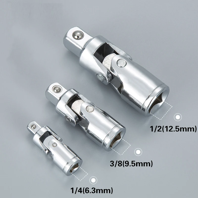 1/4 &quot3/8" 1/2 "универсальный шарнир комплект Ratchet угол удлинитель розетка