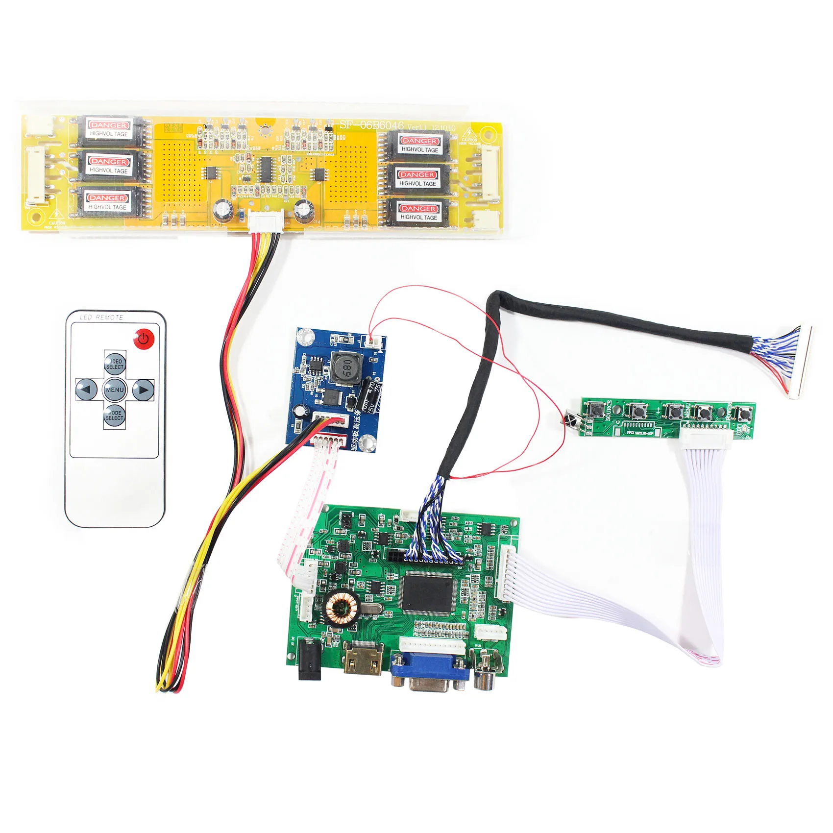 

Fit To 20.1inch LM201U05 1600x1200 LCD Screen HD MI VGA AV LCD Controller Board