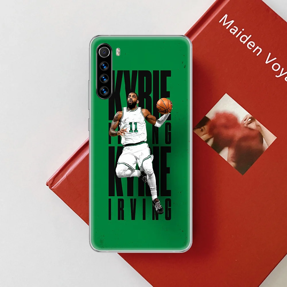 

Kyrie Irving 11 basketball Phone Case cover For XIAOMI Redmi Note 3 4 4X 5 6 7 8 9 Pro T S max transparent cell cover silicone