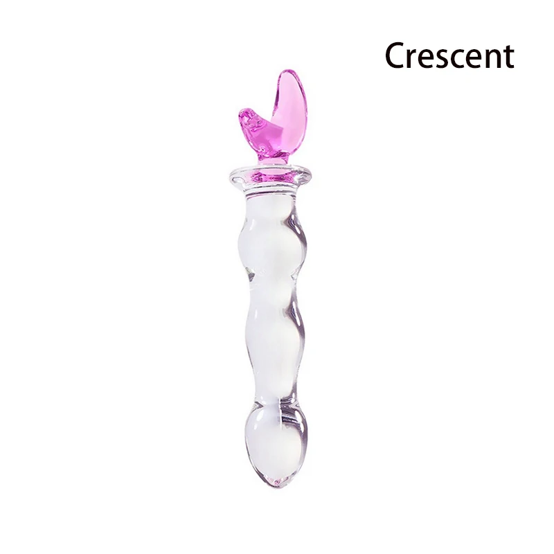Gay Sex Products Butt Plug Vaginal Anal Stimulation Vibrator Beads Crystal Glass Dildo Penis For Women toys | Красота и здоровье