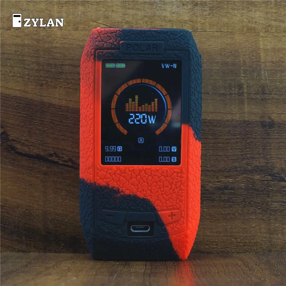 Силиконовый чехол ZYLAN для Vaporesso Polar 220w Kit защитный резиновый аксессуаров гелевый
